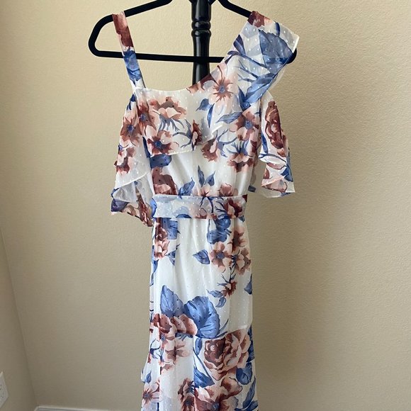 Lane Bryant, Mid Cold Should Spring Dress with slits, Size 22/24 - Picture 3 of 10